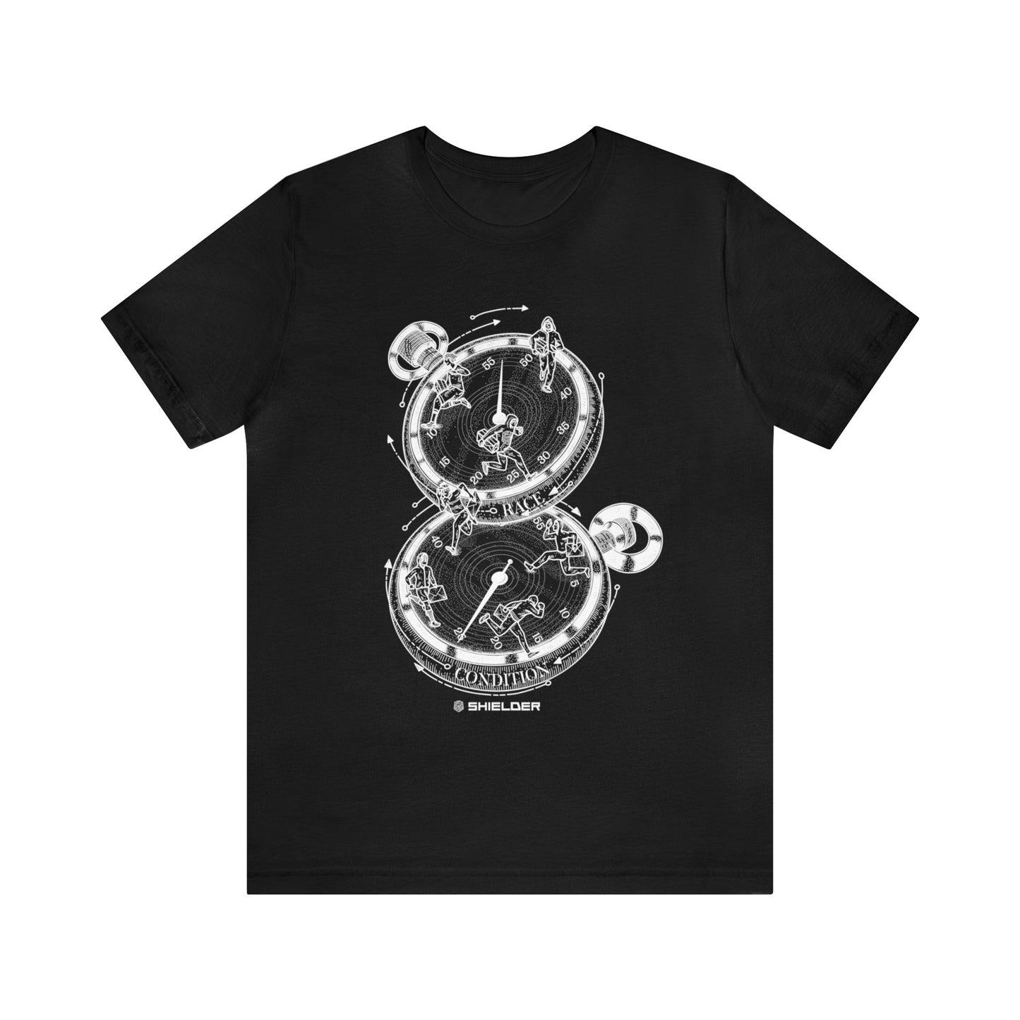 Race Condition - B&W T-shirt